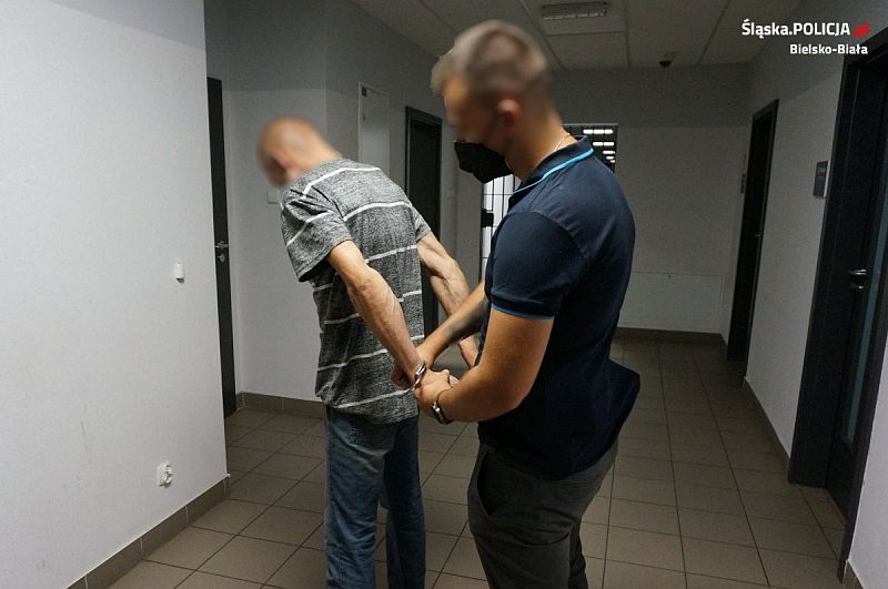 Aresztowanie sprawcy włamania do domu w powiecie cieszyńskim